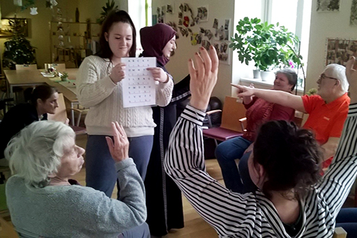 Produktionsschule bfi Steiermark meets Caritas 