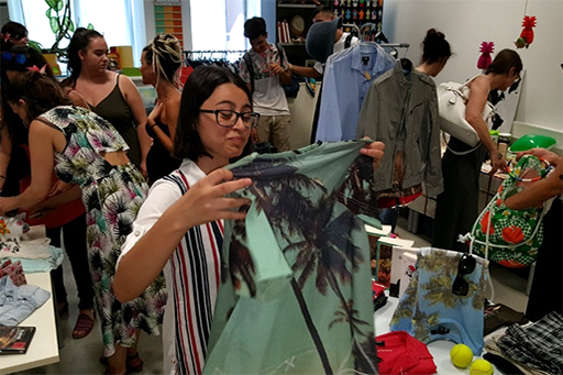 „Erfrischende Tauschbörse“ des VOPS und AusBildungsFit Graz und Graz Umgebung